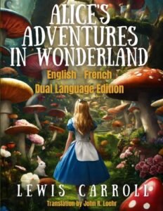 Bilingual Books - English - french Alice’s Adventures in Wonderland - side by side bilingual books translation