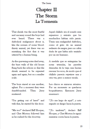 The House on the Cliff: English – Spanish Dual Language Edition