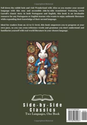 Alice's Adventures in Wonderland: English - Portuguese Dual Language Edition