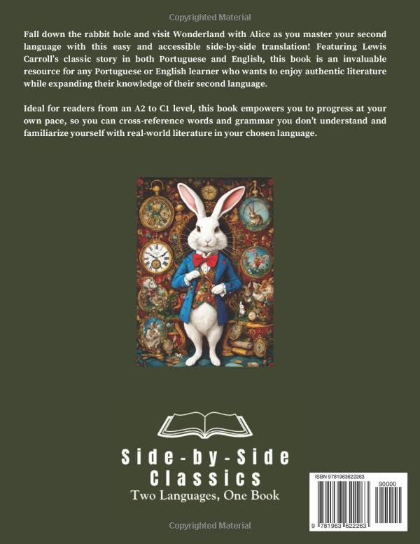 Alice's Adventures in Wonderland: English - Portuguese Dual Language Edition