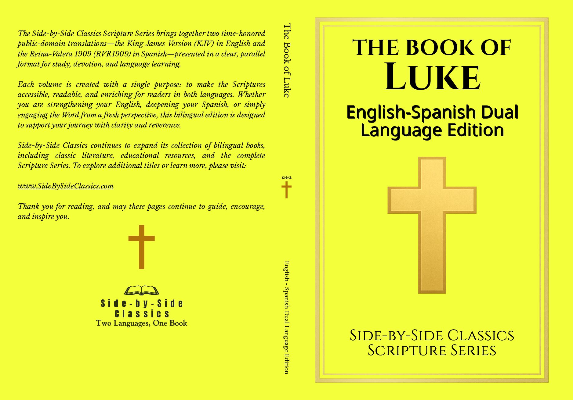 The Book of Luke: English – Spanish Dual Language Edition