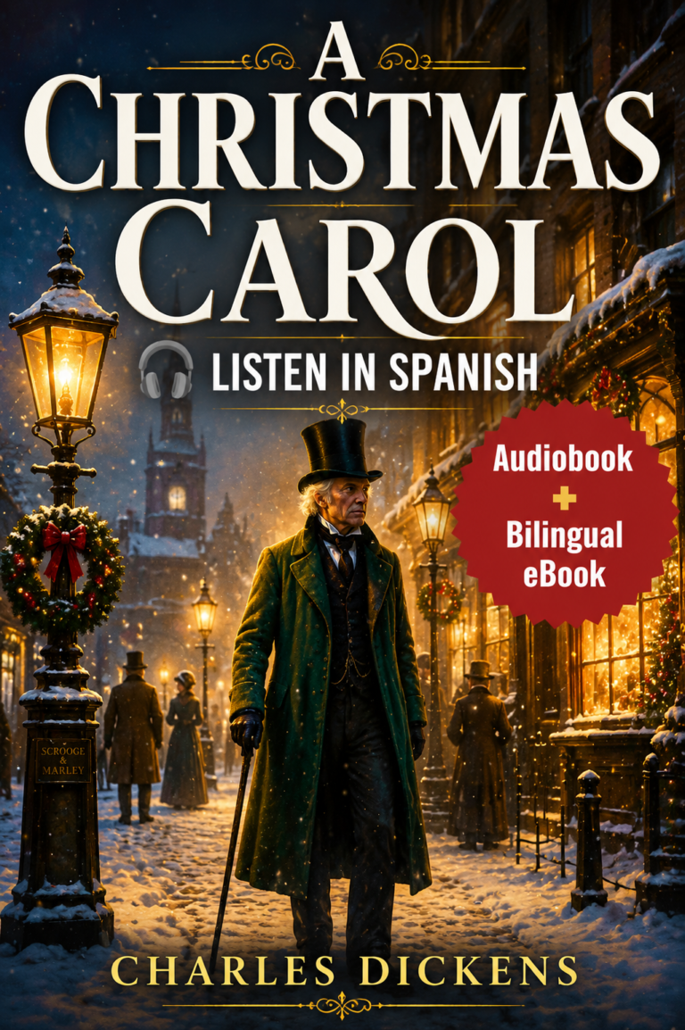 A Christmas Carol - Spanish - Audiobook Cover